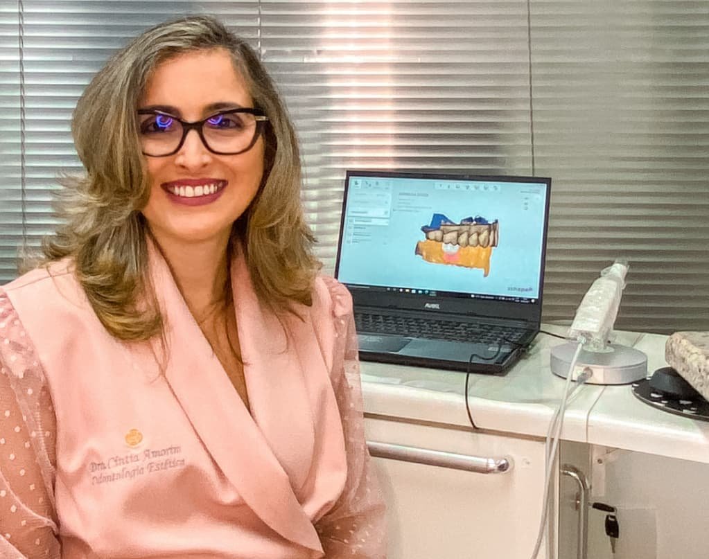 Imagem de planejamento odontológico digital